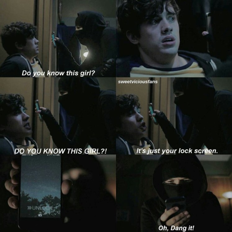 Sweet/Vicious lock screen scene